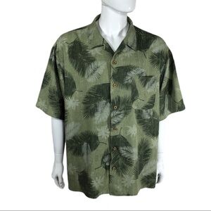 Breakwater Men’s Palm Leaf Hawaiian Vacation Shirt